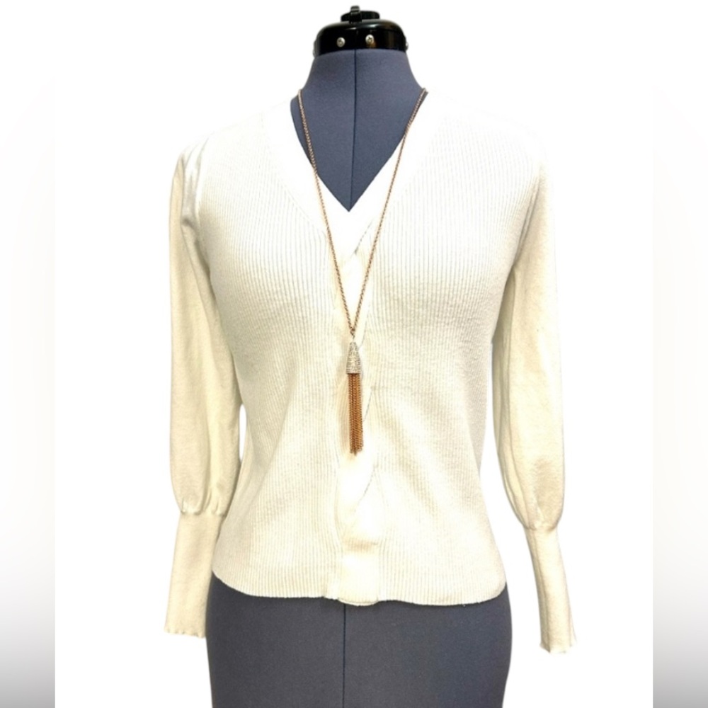 Nanette Lepore white sweater